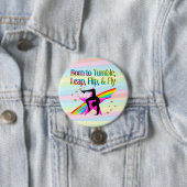 GEBOREN ALS TUMBLE GYMNASTICS BUTTON (In situ)