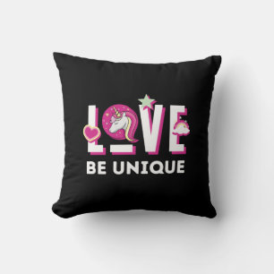 Geboren als Unicorn Magical Fantasy Animal Kussen