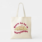 Geboren als verhalenverteller die epische Logo-kun Tote Bag (Achterkant)