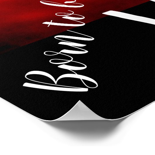 Geboren als Wild Close Horse Poster (Hoek)