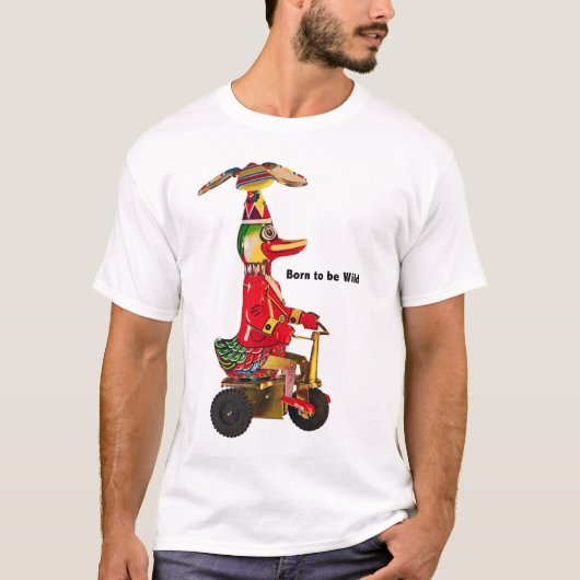 Geboren als Wild T-Shirt (Voorkant)