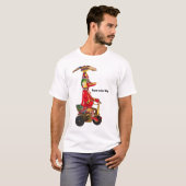 Geboren als Wild T-Shirt (Voorkant volledig)