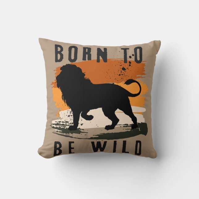 Geboren als wilde leeuwen kussen (Voorkant)