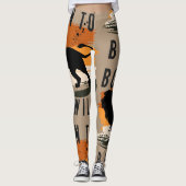Geboren als wilde leeuwen leggings (Voorkant)