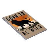 Geboren als wilde leeuwen notitieboek (Rechterzijde)