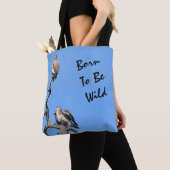 Geboren als Wilde, Rode Tail Hawk Tote Bag (Dichtbij)