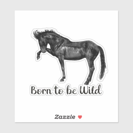 Geboren als Wilde Sticker (Vel)