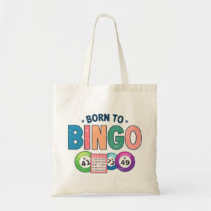 Geboren bij Bingo Tote Bag