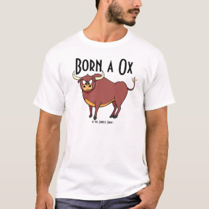 Geboren een Ox T-shirt
