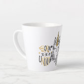 Geboren Eenhoorn Kerstmis Latte Mok (Linkerhoek)