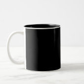Geboren Gothic Tweekleurige Koffiemok (Links)