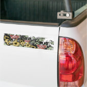 Geboren Gratis Belastingplichtig aan Death Gifts e Bumpersticker (Op Truck)