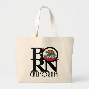 GEBOREN Huntington Beach Grote Tote Bag