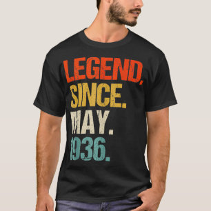 Geboren in 1936 88 Jaar Oud Made in 1936 88e Geboo T-shirt