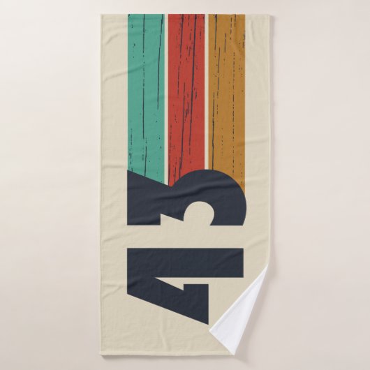 Geboren in 1943 badhanddoek (Badhanddoek)