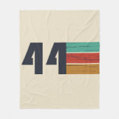 Geboren in 1944  jaar fleece deken (Voorkant)