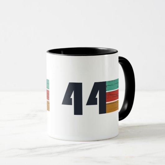 Geboren in 1944 jaar mok (Voorkant rechts)