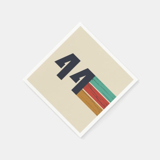 Geboren in 1944  verjaardagsfeest servet (Hoek)