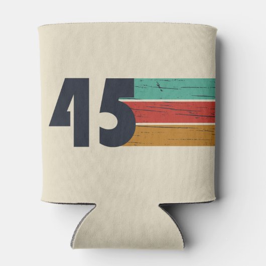 Geboren in 1945  80ste verjaardagscadeau blikjeskoeler (Achterkant)