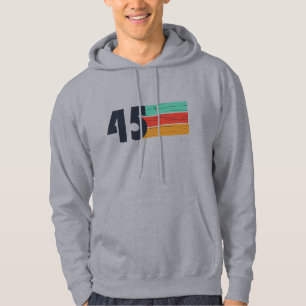 Geboren in 1945 vintage verjaardagscadeau hoodie