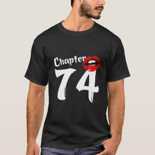 Geboren in 1948 Hoofdstuk 74 jaar 74e gelukkige ve T-shirt