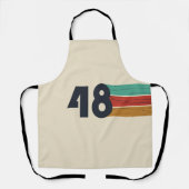 Geboren in 1948 verjaardag schort (Voorkant)