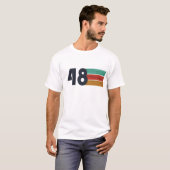 Geboren in 1948  verjaardag t-shirt (Voorkant volledig)