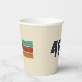 Geboren in 1949 jaar papieren bekers (Rechts)