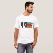 Geboren in 1949  jaar t-shirt (Voorkant volledig)