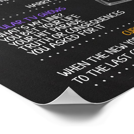 Geboren in 1950 voor een 70e verjaardag poster (Hoek)