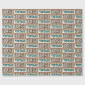 Geboren in 1951 cadeaupapier (Vlak)