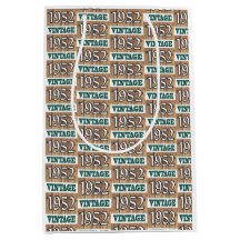 Geboren in 1952 middelgrote cadeautas