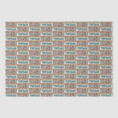 Geboren in 1952 tissuepapier (Voorkant)