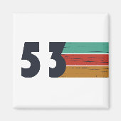 Geboren in 1953  magneet (Voorkant)