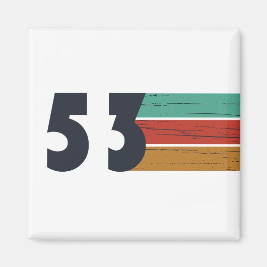 Geboren in 1953 magneet (Voorkant)