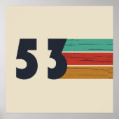 Geboren in 1953  poster (Voorkant)