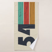 Geboren in 1954  jaar badhanddoek (Badhanddoek)