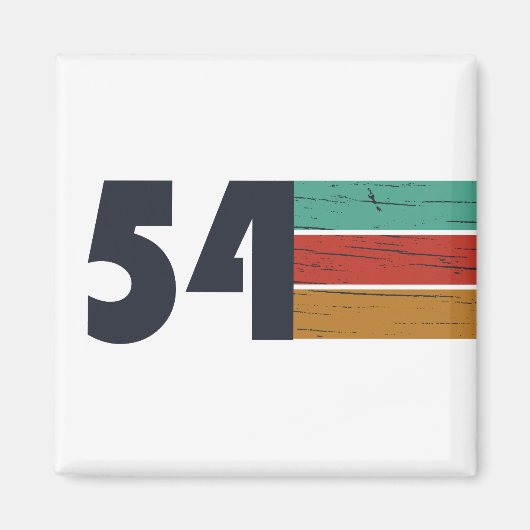 Geboren in 1954  jaar magneet (Voorkant)