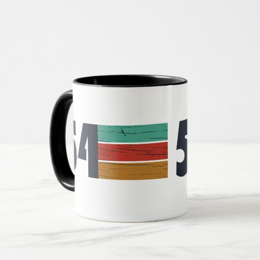 Geboren in 1954  jaar mok (Voorkant links)