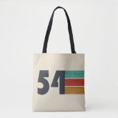 Geboren in 1954  jaar tote bag (Voorkant)