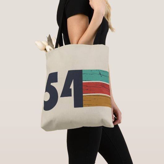 Geboren in 1954  jaar tote bag (Dichtbij)