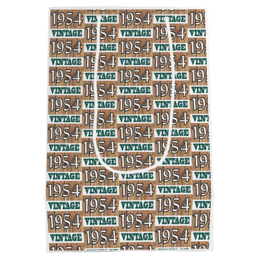 Geboren in 1954 middelgrote cadeautas (Achterkant)