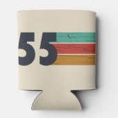 Geboren in 1955 70ste verjaardagscadeau blikjeskoeler (Achterkant)