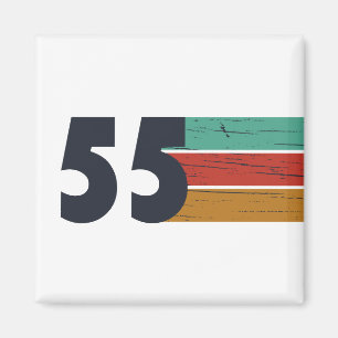 Geboren in 1955  70ste verjaardagscadeau magneet