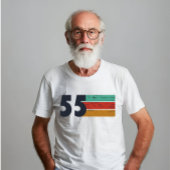Geboren in 1955  70ste verjaardagscadeau t-shirt