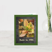 Geboren in 1955, Birthday Fun Facts Kaart (Voorkant)