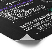 Geboren in 1955 Mannelijke monteur voor een 65e ve Poster (Hoek)