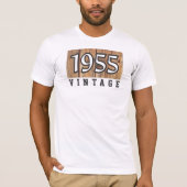 Geboren in 1955 t-shirt (Voorkant)