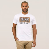 Geboren in 1955 t-shirt (Voorkant volledig)