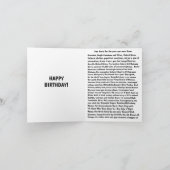 Geboren in 1956, Birthday Fun Facts Kaart (Binnen)